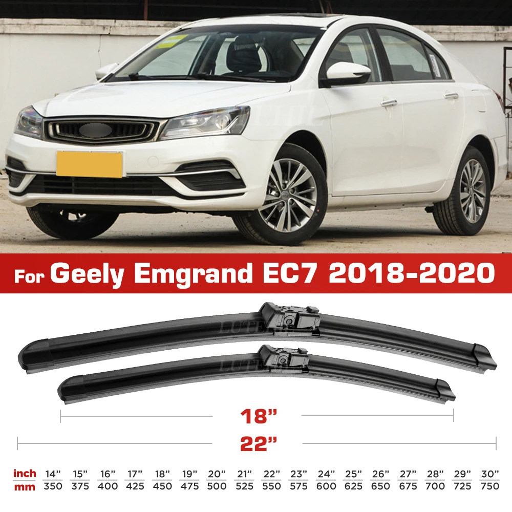 Стеклоочиститель для Geely Emgrand EC7 2018-2020 2019 передние щетки лобового стекла щетка для ветрового стекла 22 "+ 18"