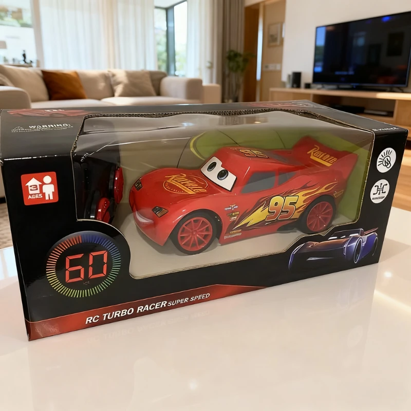 ديزني الساخن الرسوم المتحركة بيكسار سيارات 3 سيارات لعبة كهربائية البرق ماكوين أربع قنوات التحكم عن بعد سيارة ألعاب أطفال هدية الكريسماس #1