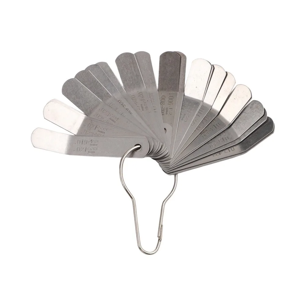 Sturdy Handle Design Feeler Gauge Set Heavy-duty Construction Steel Material Build Mechanical Measurement Tools Battery Tester