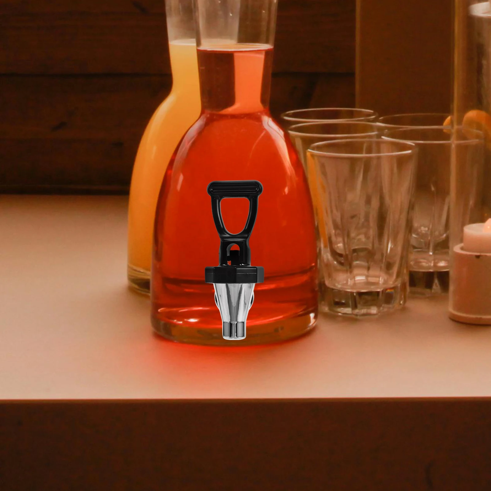 

Replacement Black Handle Spigot for Beverage Dispenser Suitable for Coffee Jar Juice Milk Tea Bucket Wine Beer Cold Hot Water