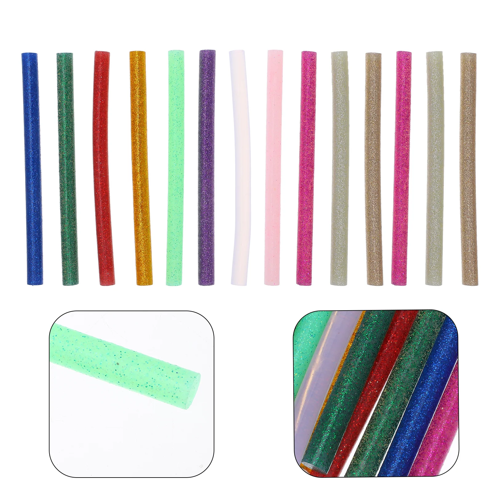 

120Pcs Hot Glue Sticks Easy Use DIY Supplies Crafting Glue Sticks for Home Decor Gifts Accessories DIY Crafts Tools