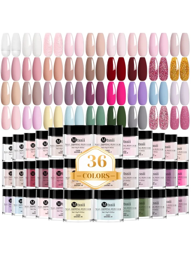 10g Nude Roze Nagel Dipping Powder Sprankelende Verloop Acrylpoeder Nagelglitter Stof Natuurlijk Droog Geen Lamp Uitharding Nodig Nagel Chrome - afbeelding 2