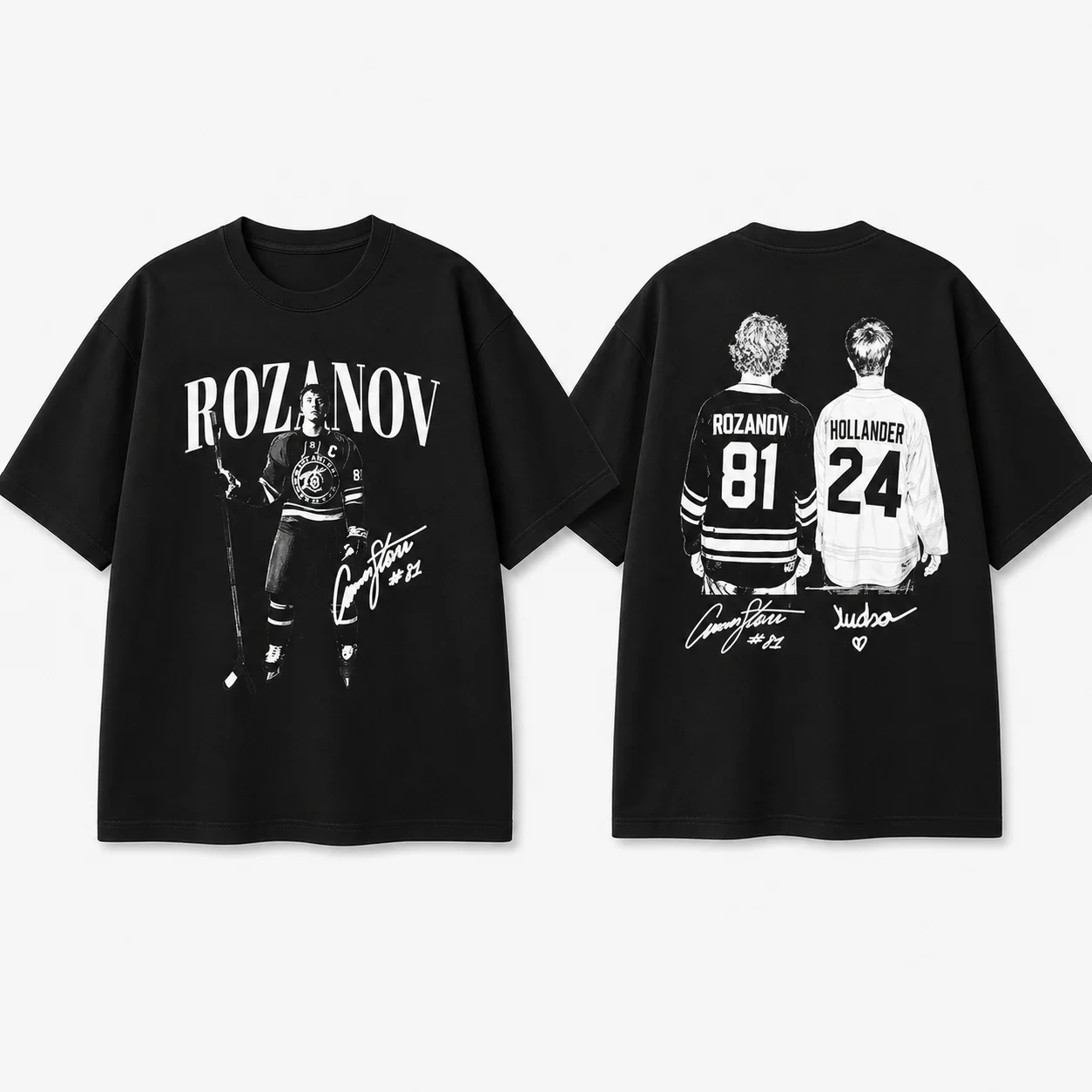 Heated Rivalry Shane Hollander 24 Montreal Metros T-shirts Men Women Fashion Vintage T Shirts Pure Cotton Casual T-shirt