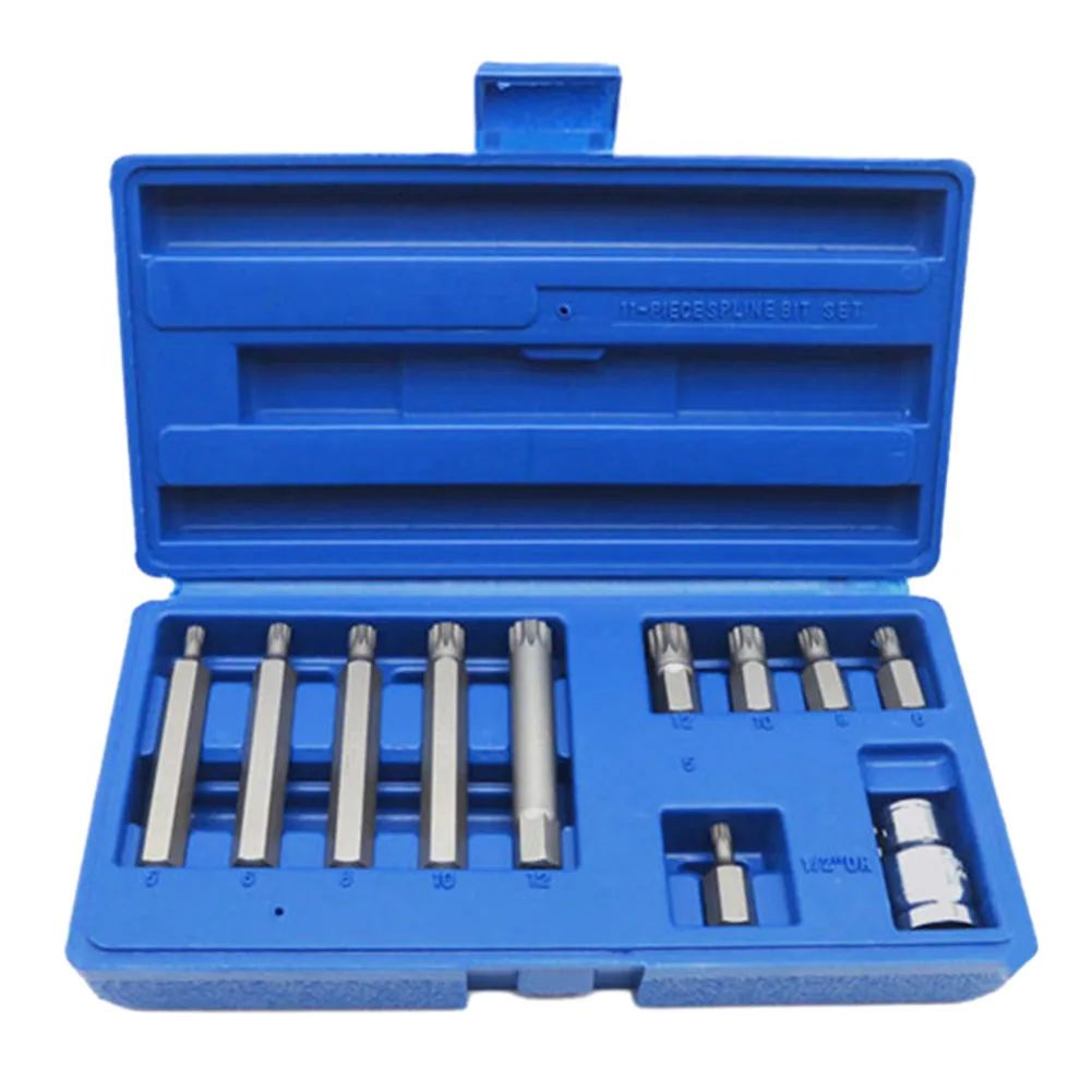 

Socket Wrenches Set 11pcs 12 Angle Socket Wrench 12 Corner Star Shaped Screw Tool Screwdrive Workshop Equipment Hand Tools