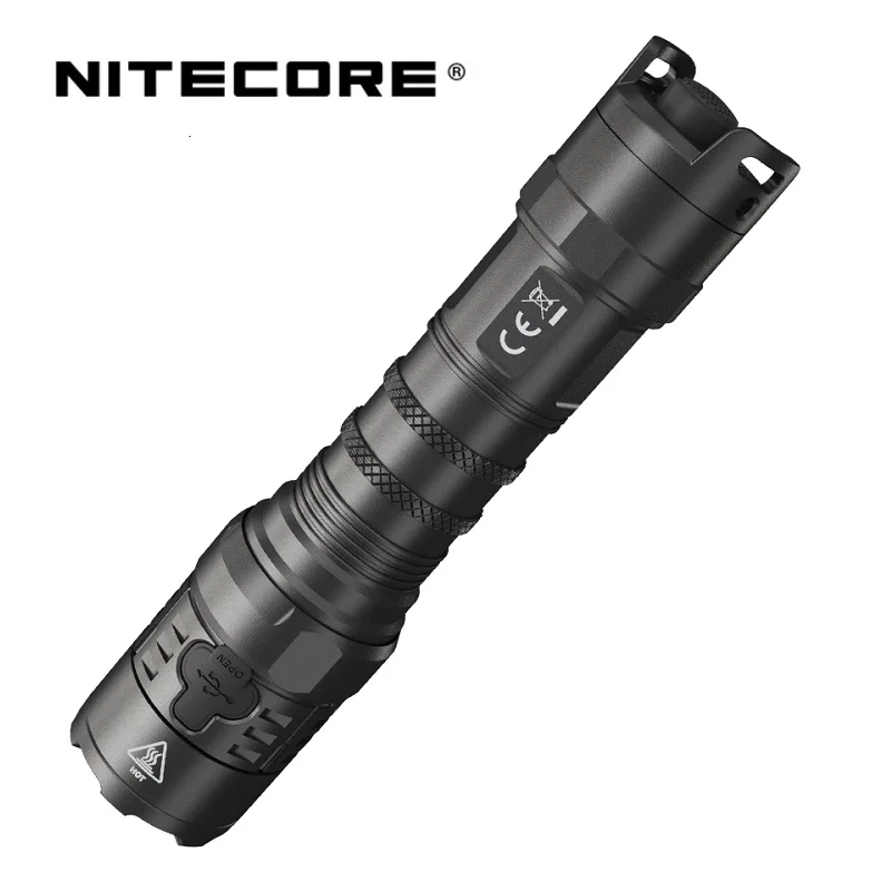 NITECORE P23i 3000 Lumens i-Generation Long Range Rechargeable Tactical Flashlight with 5000mAh High-capacity Battery