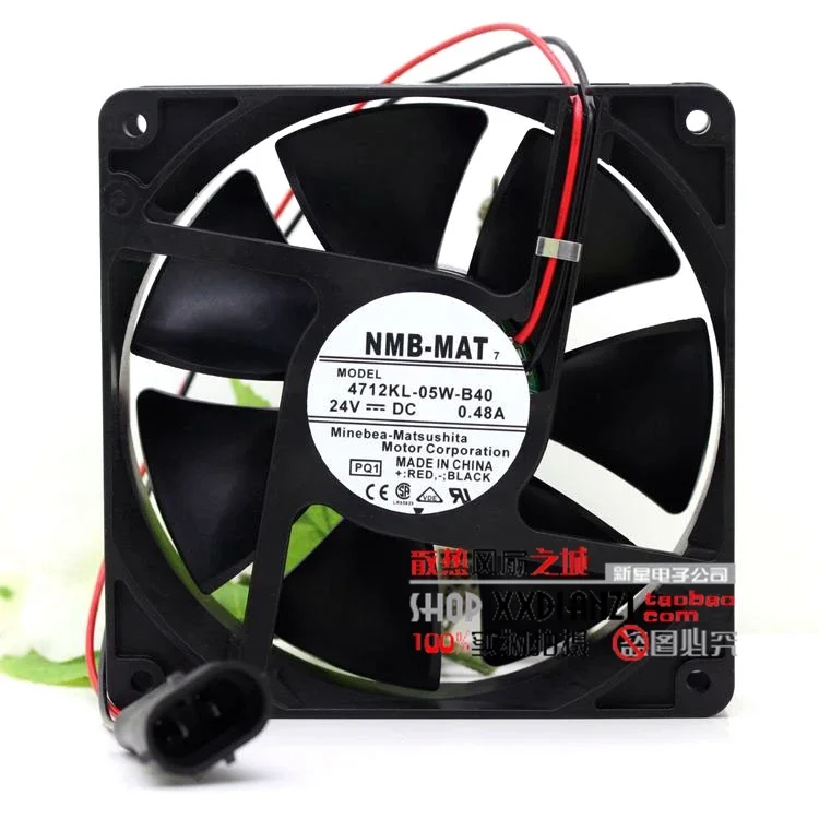 For NMB 4712KL-05W-B40 PQ1 DC 24V 0.48A ACS800 drive For dedicated axial case cooling fan