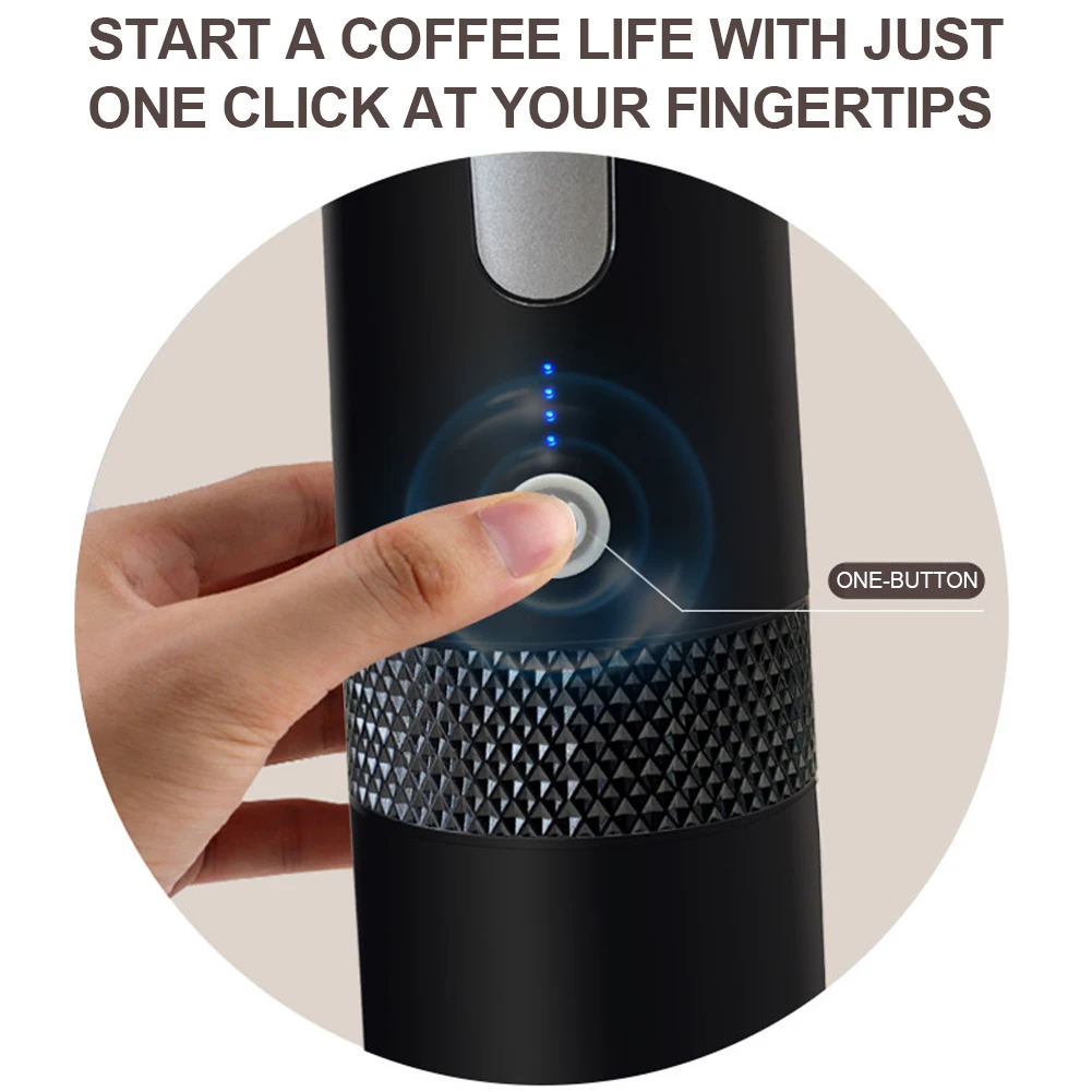 Wireless Heating 1200mAh Portable Automatic Coffee Machine 170ML Electric Capsule Espresso Machine for Outdoor Travel Home