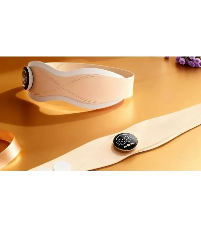 Waist belt hot compress waist physiotherapy massager lumbar muscle strain massager