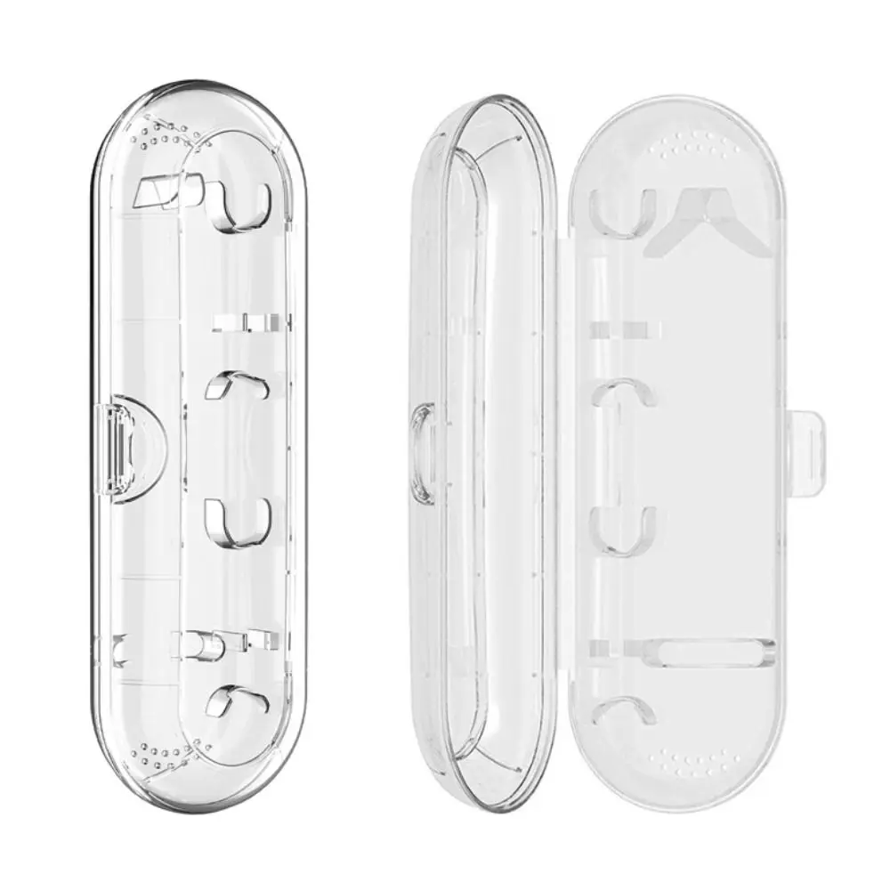 

Transparent Toothbrush Travel Case Waterproof Large Capacity Toothbrush Storage Box Dustproof Plastic for Oral