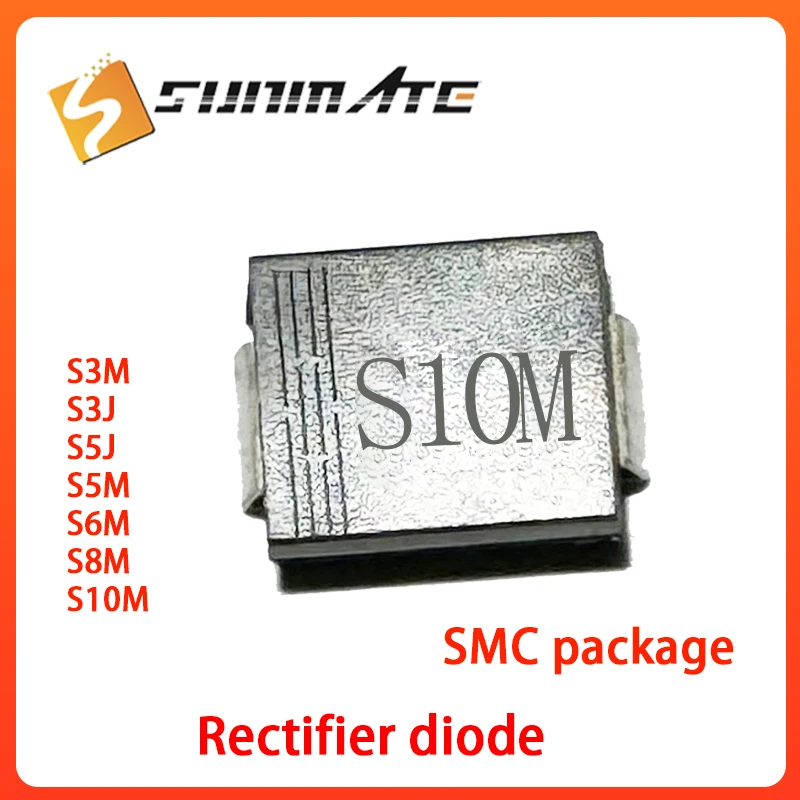 20PCS S10M S8M S6M S5M S3J S5G S5D S3M  SMC Rectifier diode