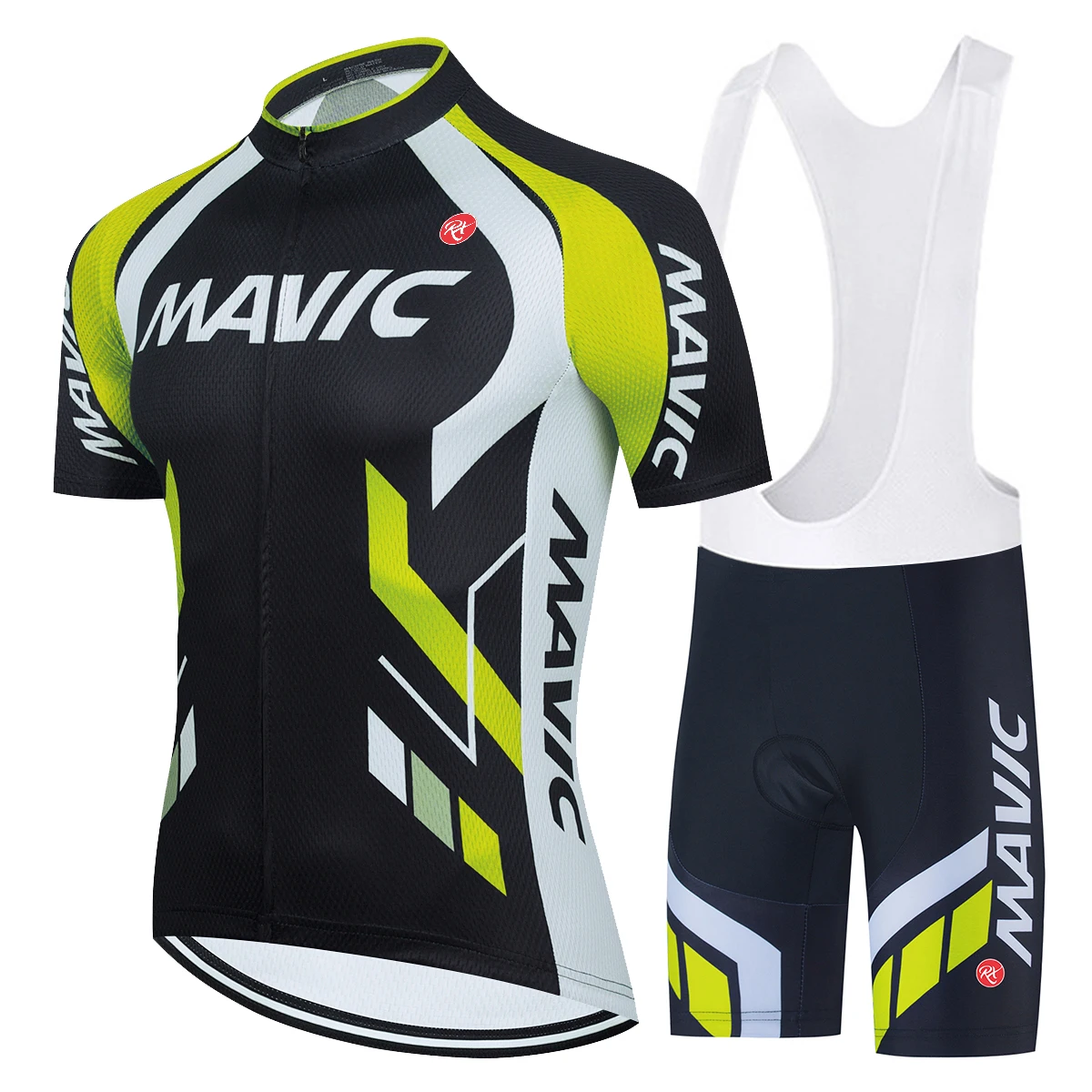 Rx Mavic MTB Bike Cycling Jersey Set Short Sleeve Breathable Cycling Clothing Maillot Ropa Ciclismo Uniform Suit