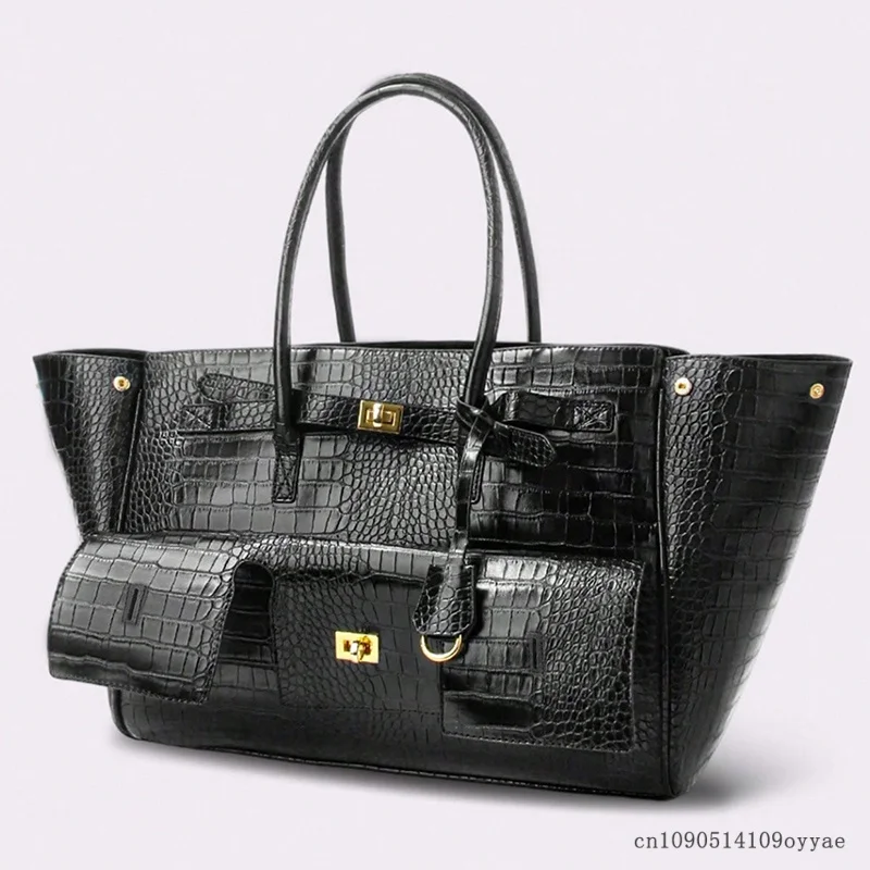 

High Quality Women's Bag Cool Fashion Simple Versatile Large Capacity Underarm Tote Bag Women's Commuter Exquisite Shoulder Bag