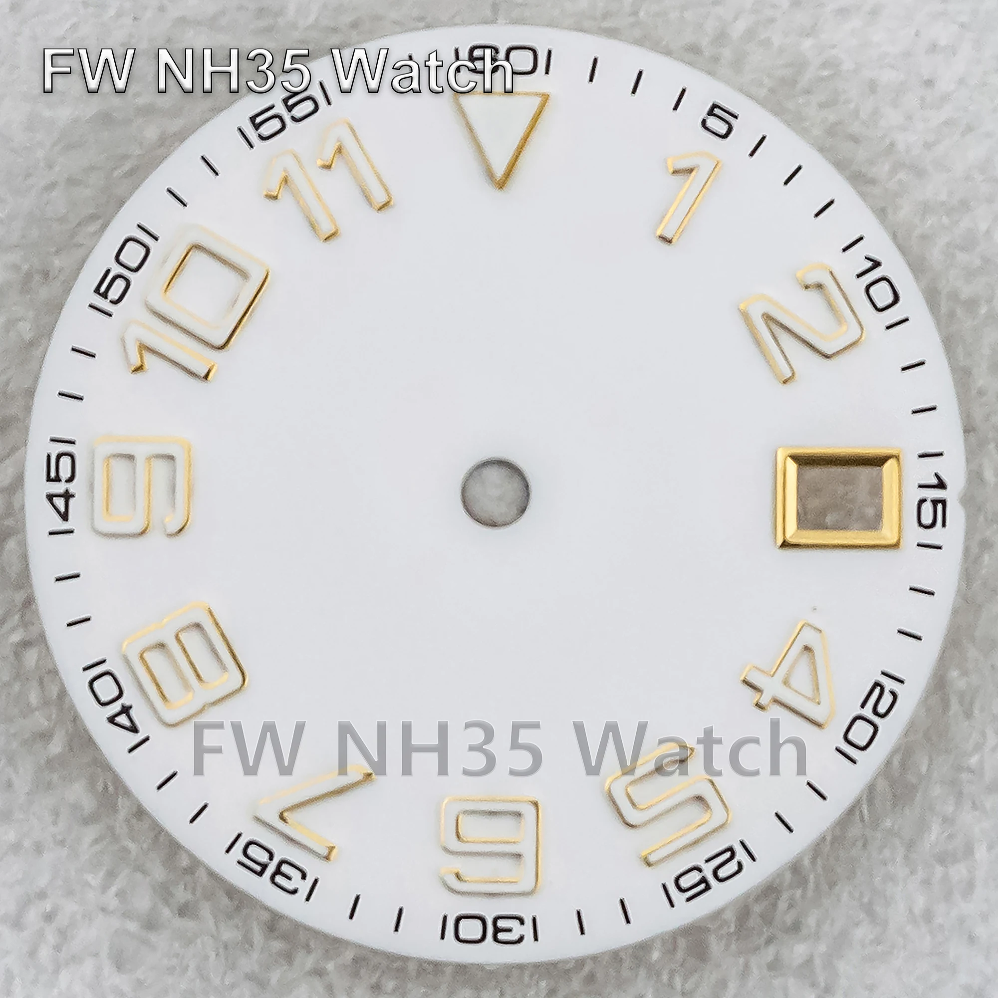 นาฬิกาสําหรับ Datejust 28.5 มม.นาฬิกาเหมาะสําหรับ Fit NH35 Mechanical Movement นาฬิกาอะไหล่ซ่อมเครื่องมือนาฬิกา Dials