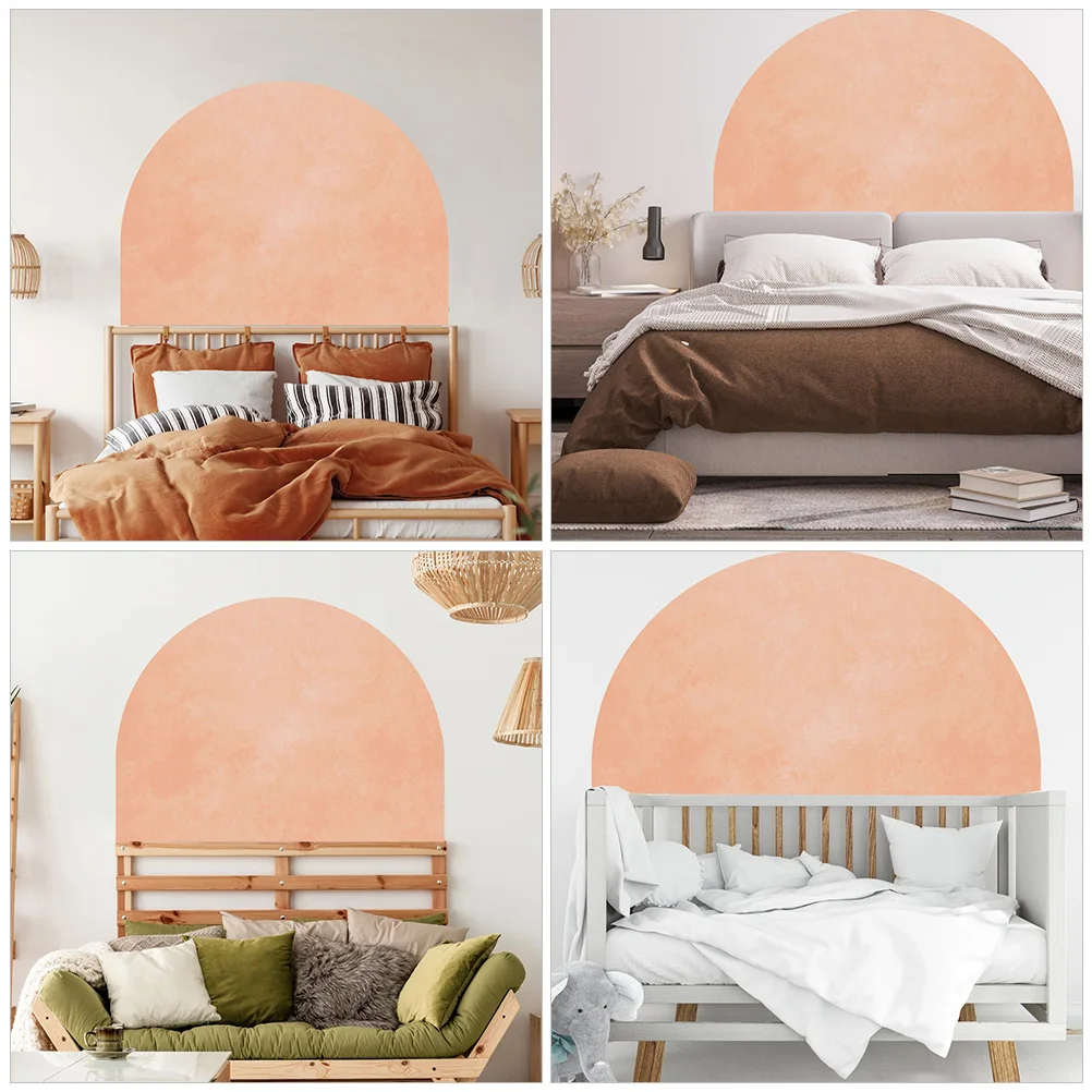 

Home Decoration Geometric Wallpaper Neutral Peel and Stick Murals Sticky Pvc Arch