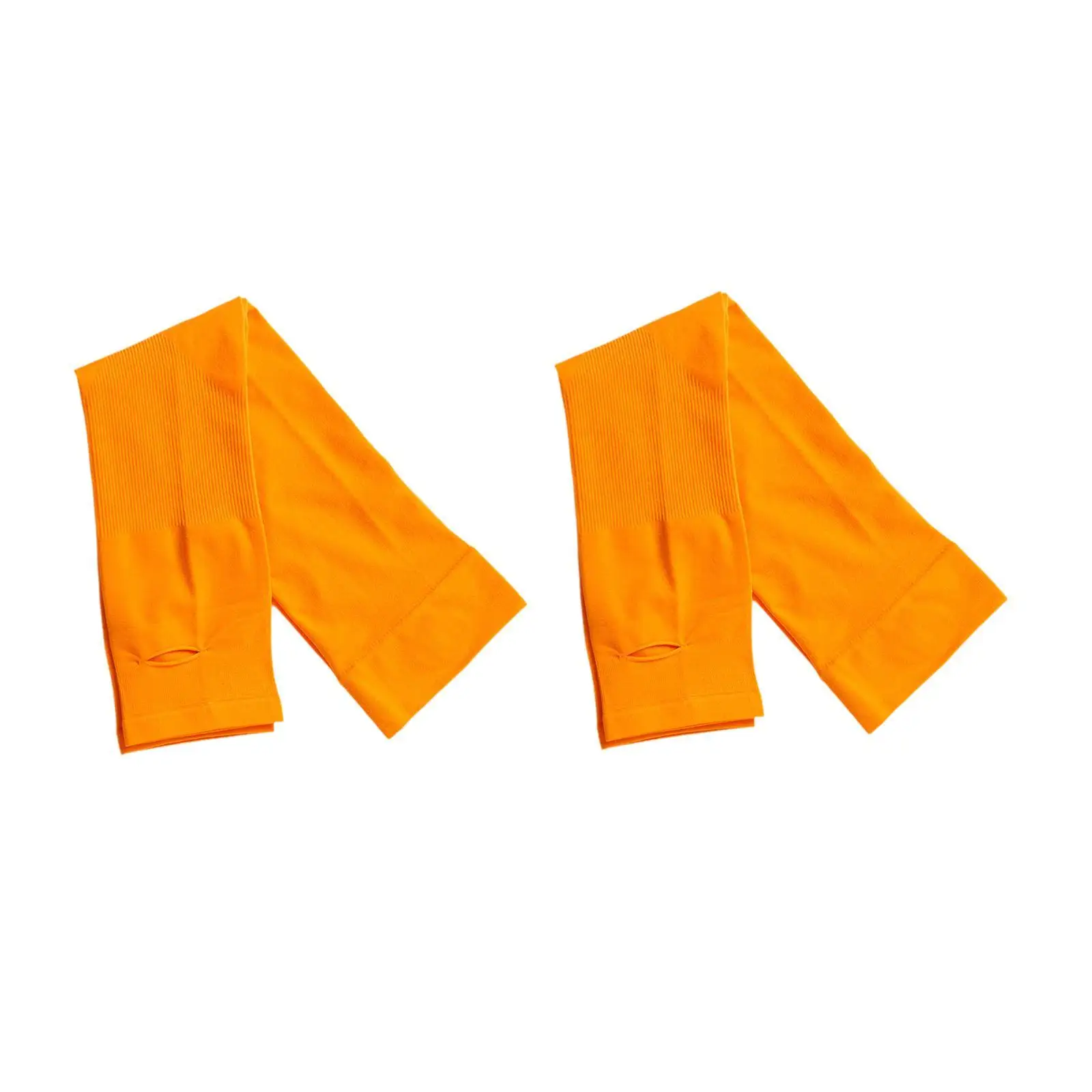 

6x Sun Protection Arm Sleeve Women Men Summer Beach with Finger Hole Lightweight Cooling Arm Sleeve Arm Cover for Outdoor Sports