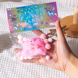 1PC Handmade TPR Mini Kawaii Plush Cute Little Hamster Stress Relief Slow Rebound Toy Squishy New Fidget Toy