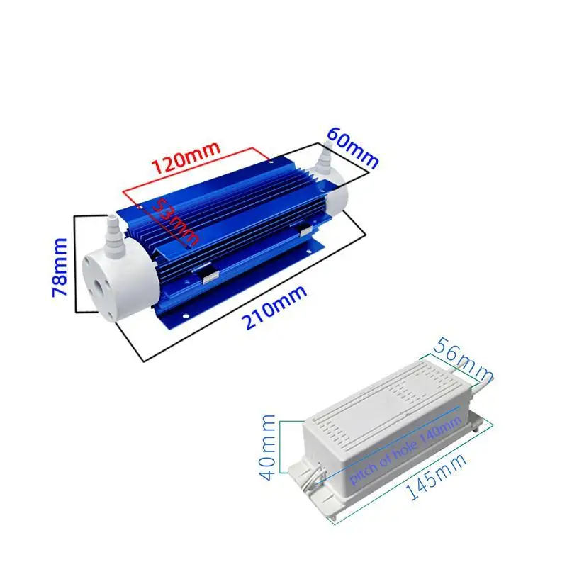 5G Build A Tube Ozone Generator Deodorizer With Factory Price Ozone Tube