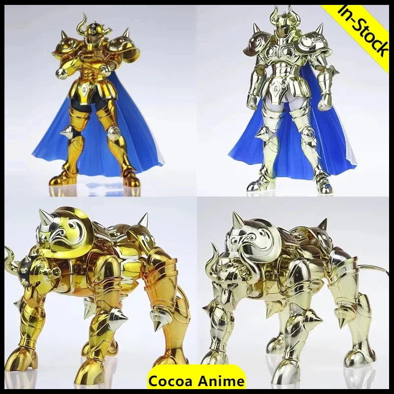 In Stock CS Model Saint Seiya Myth Cloth EX Taurus Aldebaran 24K/OCE Gold Knights of the Zodiac Anime Action Figure Toys Gifts