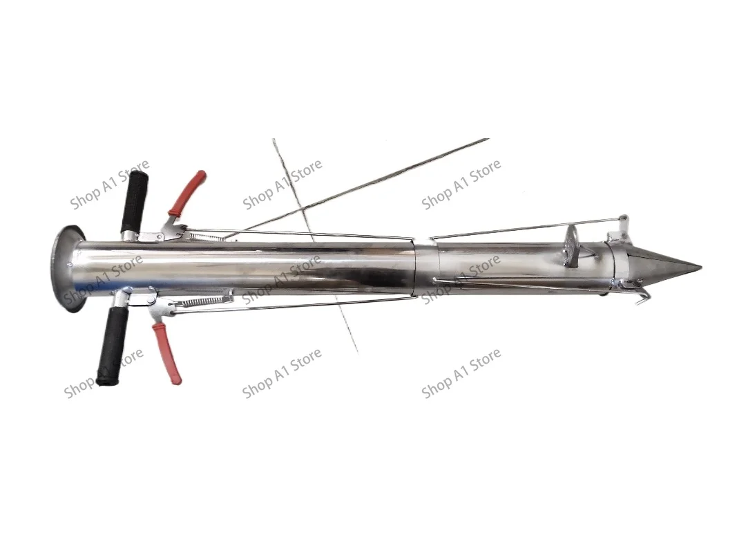 Seedling Transplanter Vegetable Agricultural Tool YoungMachine Pepper Planting Rapid Seeder Stainless Steel  Supplies Garden