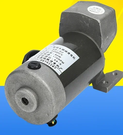 

Permanent magnet DC gear reducer motor ZYT-69-01 DC220V60W170 heat shrink machine accessories