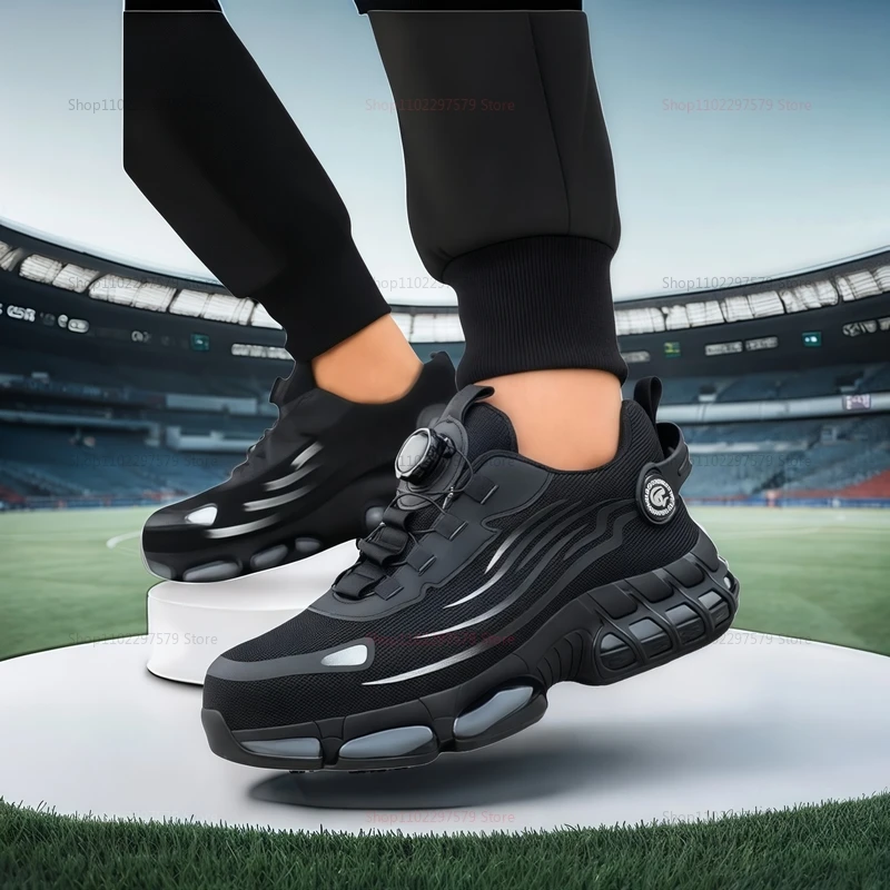 أحذية أمان رجالية أحذية عمل متينة غير قابلة للانزلاق أحذية أمان رياضية للبناء والاستخدام الصناعي أحذية واقية