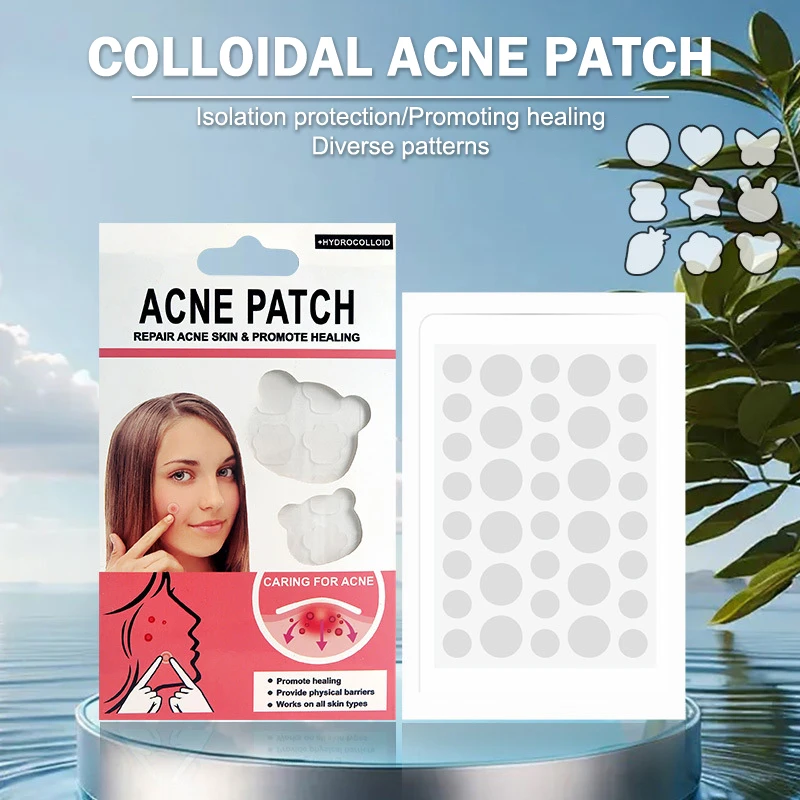 Invisible Acne Patch Mild Non-irritating Lightens Acne Hydrocolloid Acne Sticker Spots Marks Concealer Waterproof Repair Sticker
