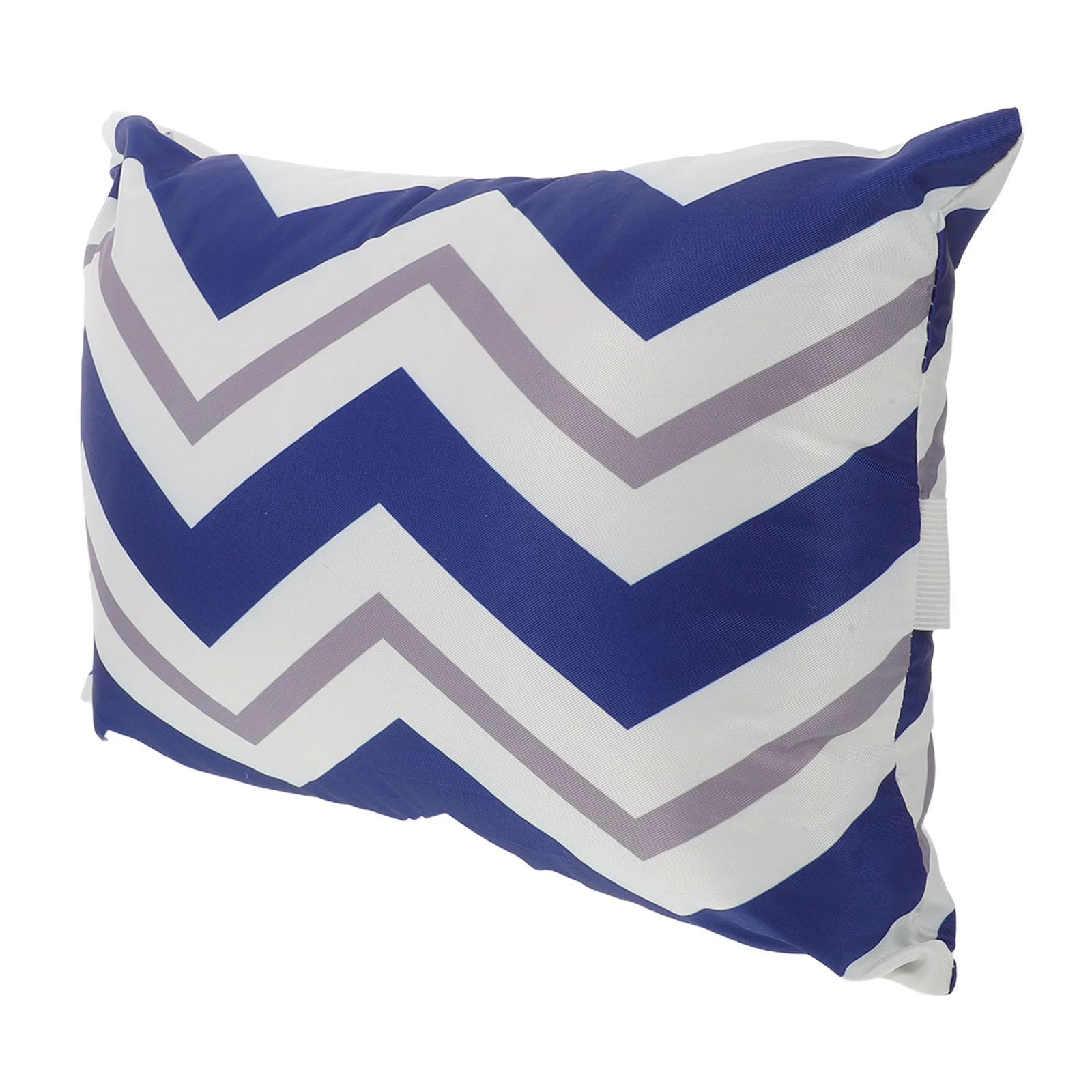 Water Resistant Lounge Chair Pillow 28x40cm High Resilience Filling for Pool Patio Hammock Recliner Adjustable Strap