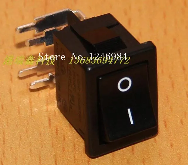 [SA]Power Switch R19 -Taiwan group paddle boat type switch R9D2 dual black legs bent legs--50pcs/lot