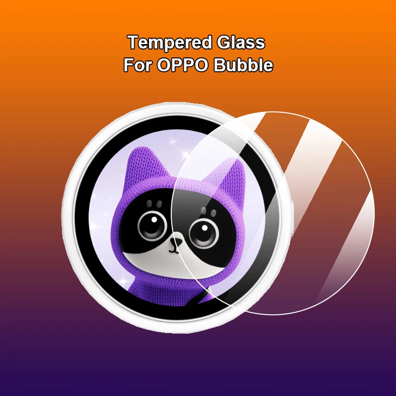 For OPPO Bubble Clear Tempered Glass 9H 2.5D Premium Screen Protector Protection Film