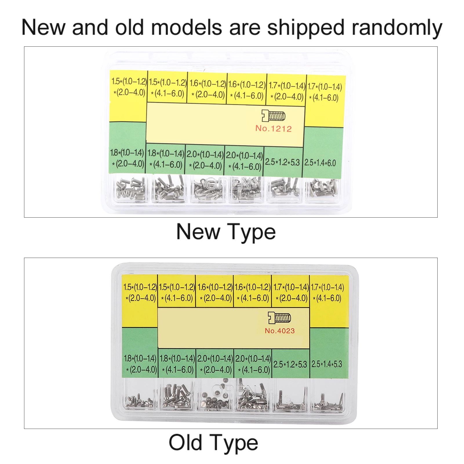 Stainless Steel Watch Back Cover Screw Watch Repairing Tools Accessory for Watchmaker Watch Back Cover Screw Watch Back Screw