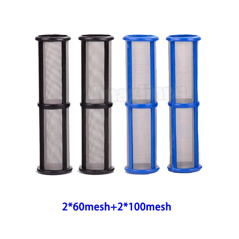 Airless Sprayer 60/100 Mesh 190ES/210ES 395 Pro Verteiler Filter 243080/243081 246382/246384/244068 pumpe filter Feine 60/100 Mesh