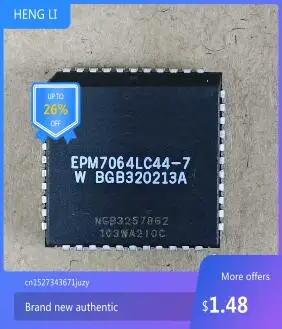 IC NEW 100%   EPM7064LC44-7