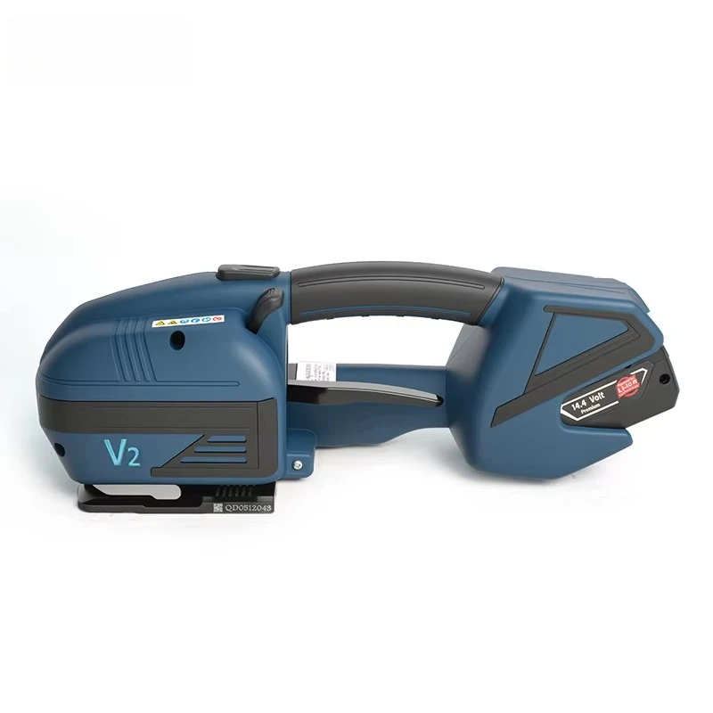 

Электрический стреппинг-инструмент V2, ручной, аккумуляторный, для обвязки ПЭТ/ПП коробок и паллет