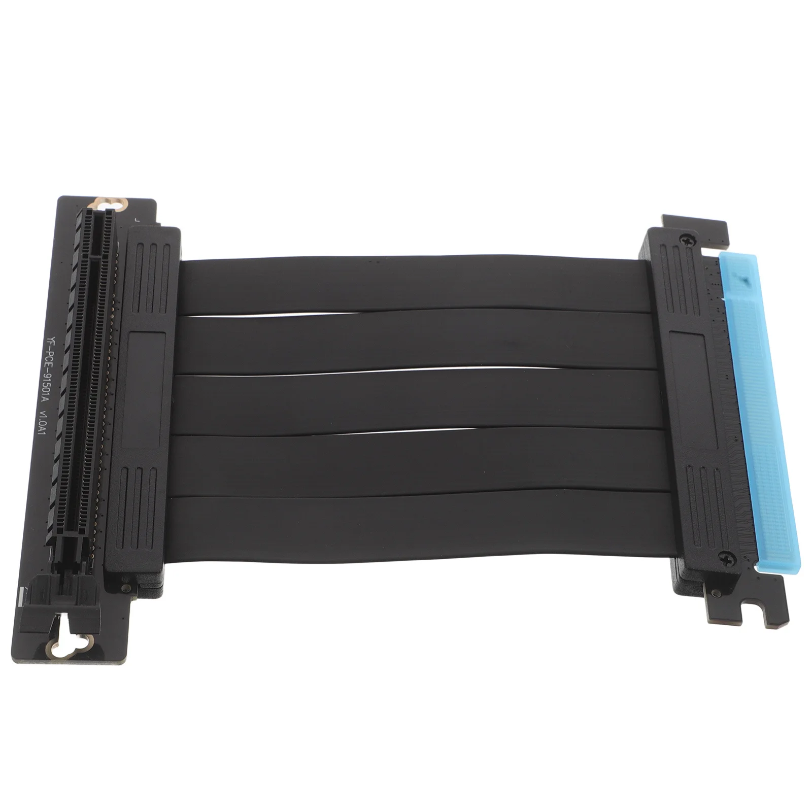 

Экранированный удлинительный кабель Pcie 3,0, 10 см, полноскоростной вертикальный графический процессор, ленточный адаптер, удлинитель видеокарты с защитой Emi