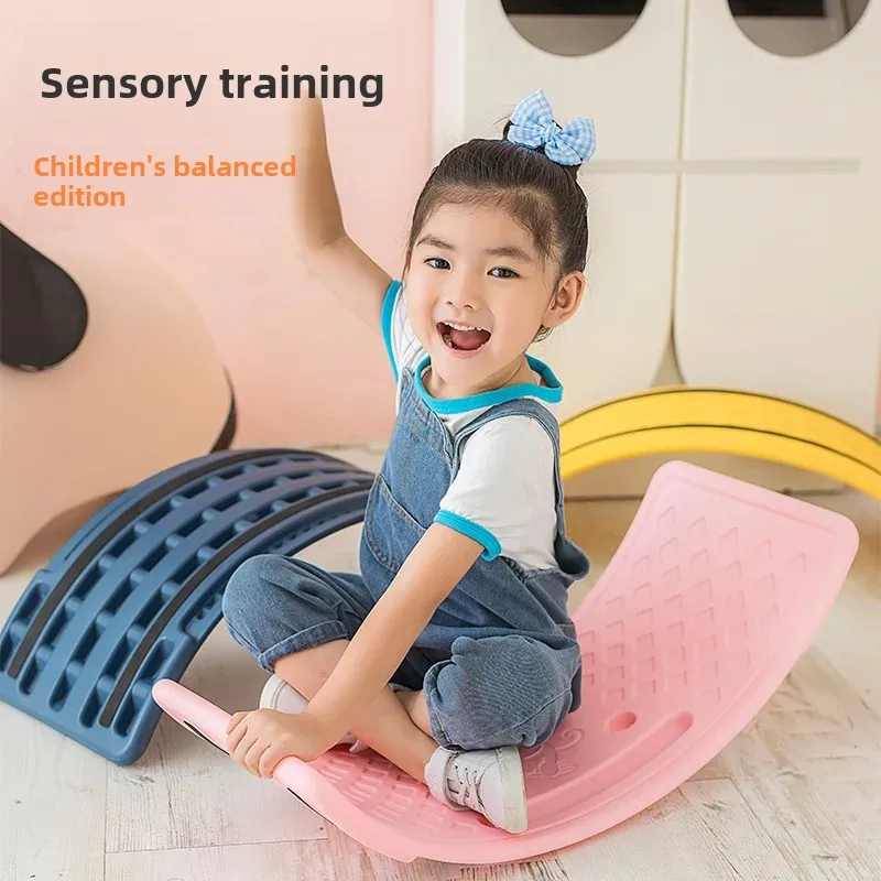 Children's Indoor Smart Board Balance Trainer Home Use Concentration Bending Board Toy Sensory Integration Training Equipment