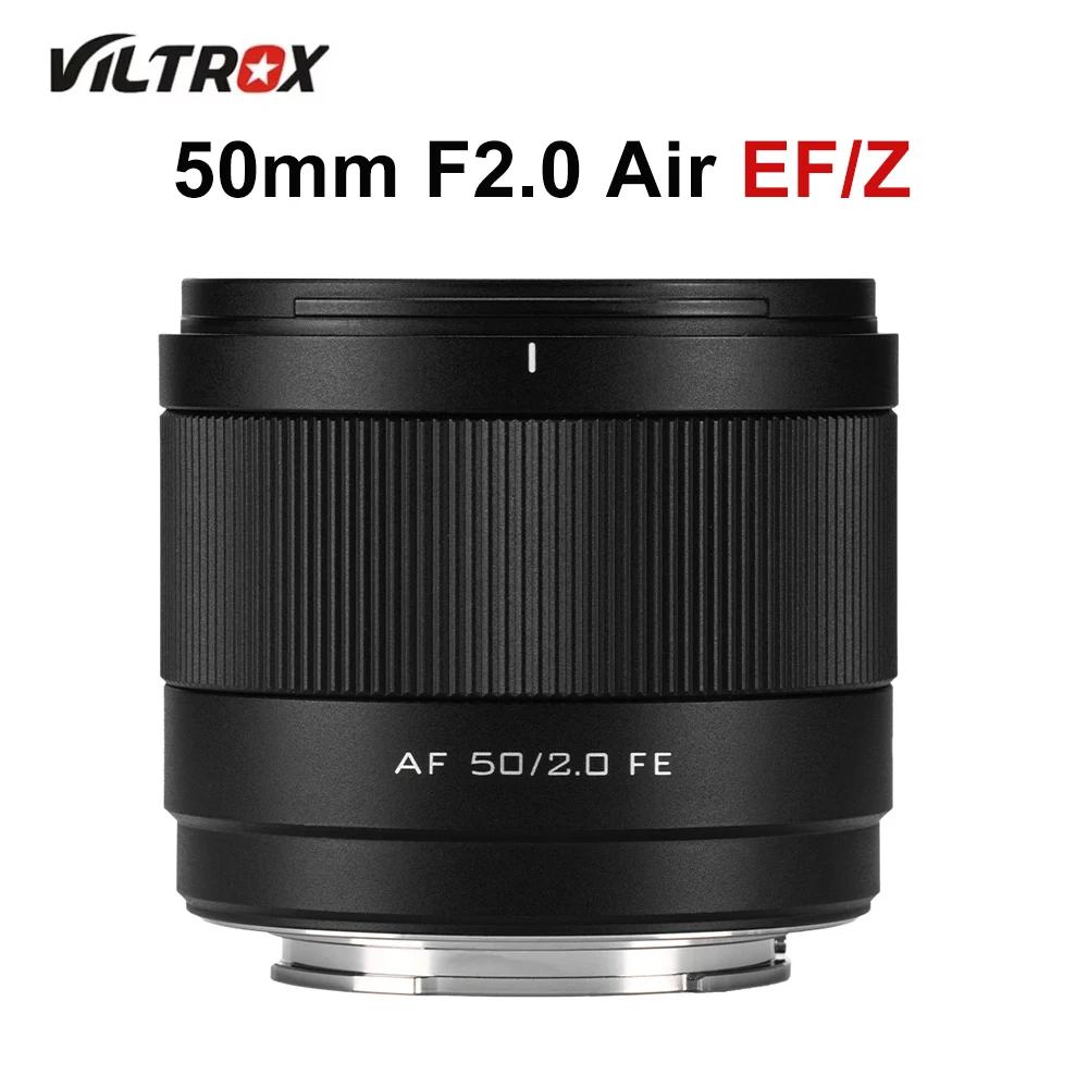 Viltrox AF 50mm F2.0 Air Vollformat-Objektiv Autofokus Festbrennweiten-Objektiv für Nikon Z Sony FE L-Mount Spiegellose Kameras