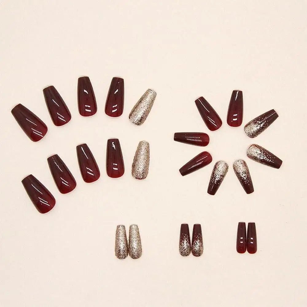 24 PCS Of Fashionable Wearing Nail French Minimalist Short Nails 1 Piece Of Glue Come With a 4-Piece Jelly Nail Kit as a gift