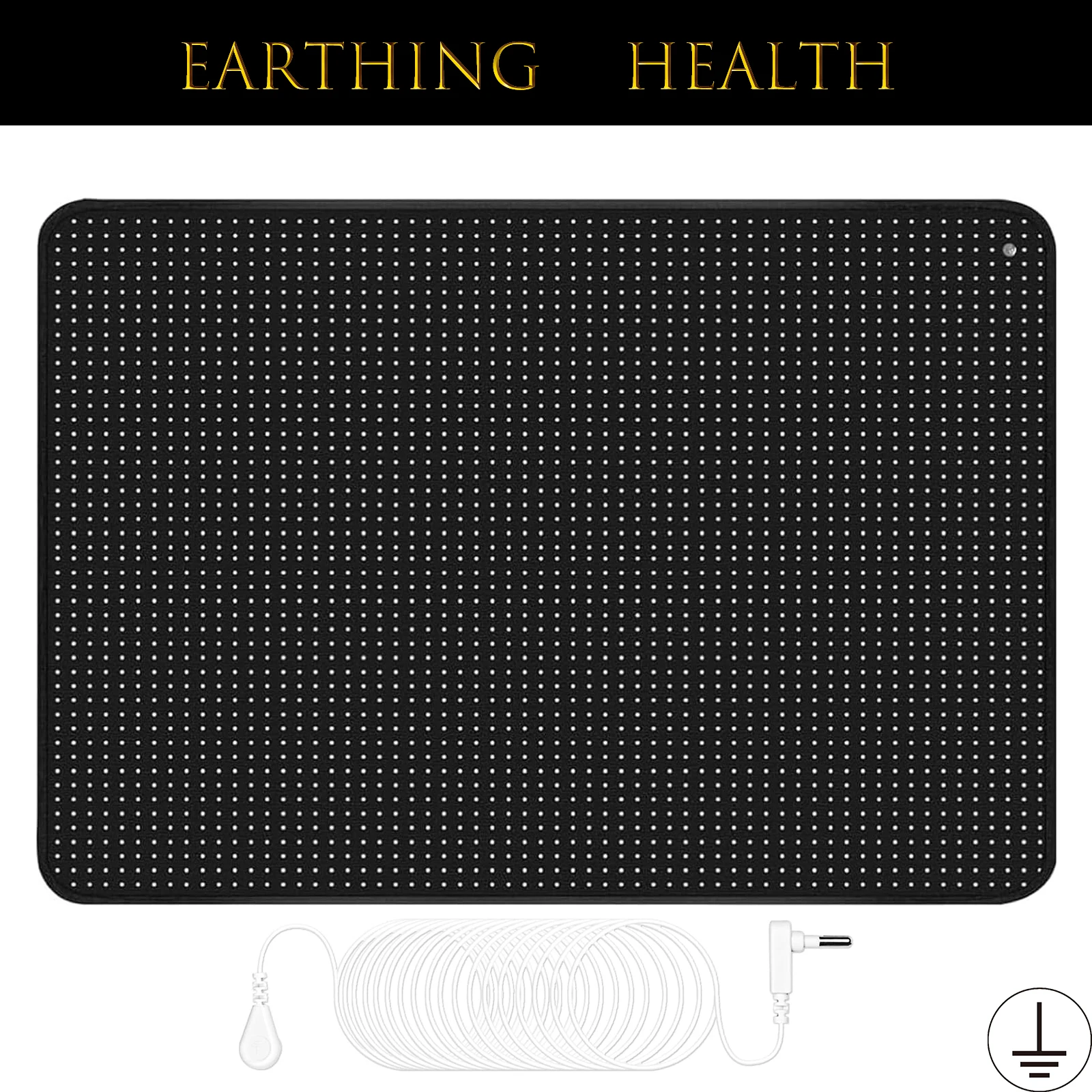 Earthing PU Sheet Premium Grounding Therapy Mats Breathable Conductive Pad Antistatic Improve Health