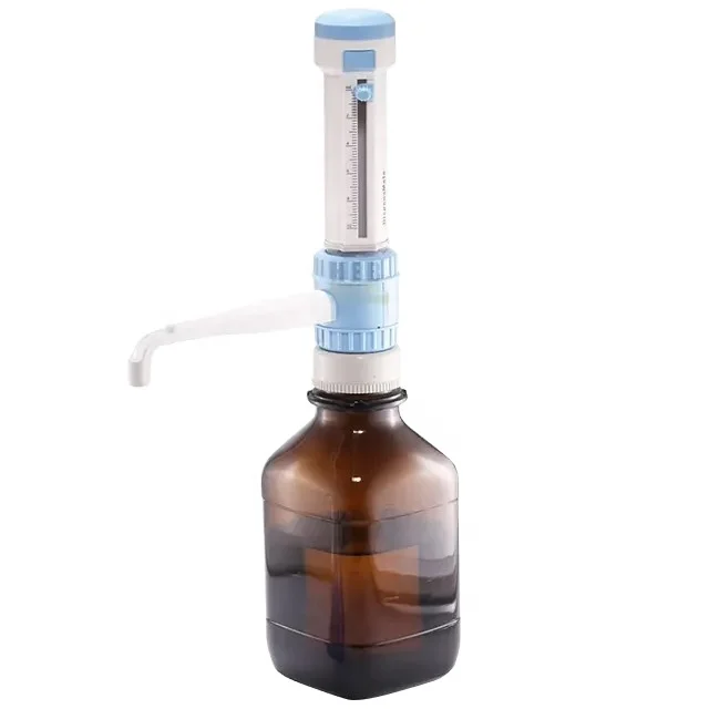 New Desktop Economical Dispensing Significant Other Bottle Top Dispenser Laboratory Adjustable 0.5 50 Ml Dispenser For Sale