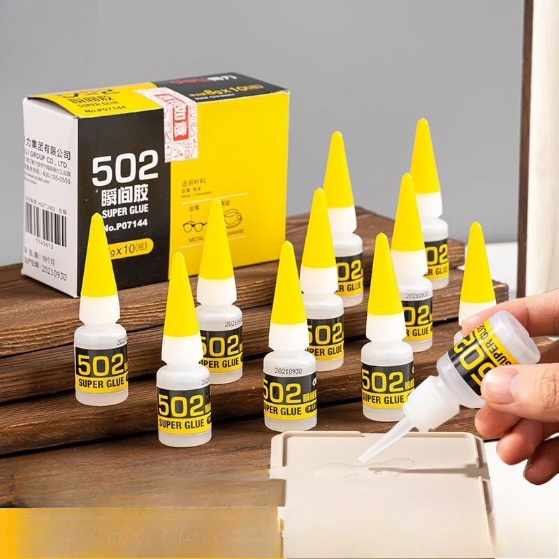 

Powerful universal glue 502 glue fast adhesive, multi-functional hard plastic metal special