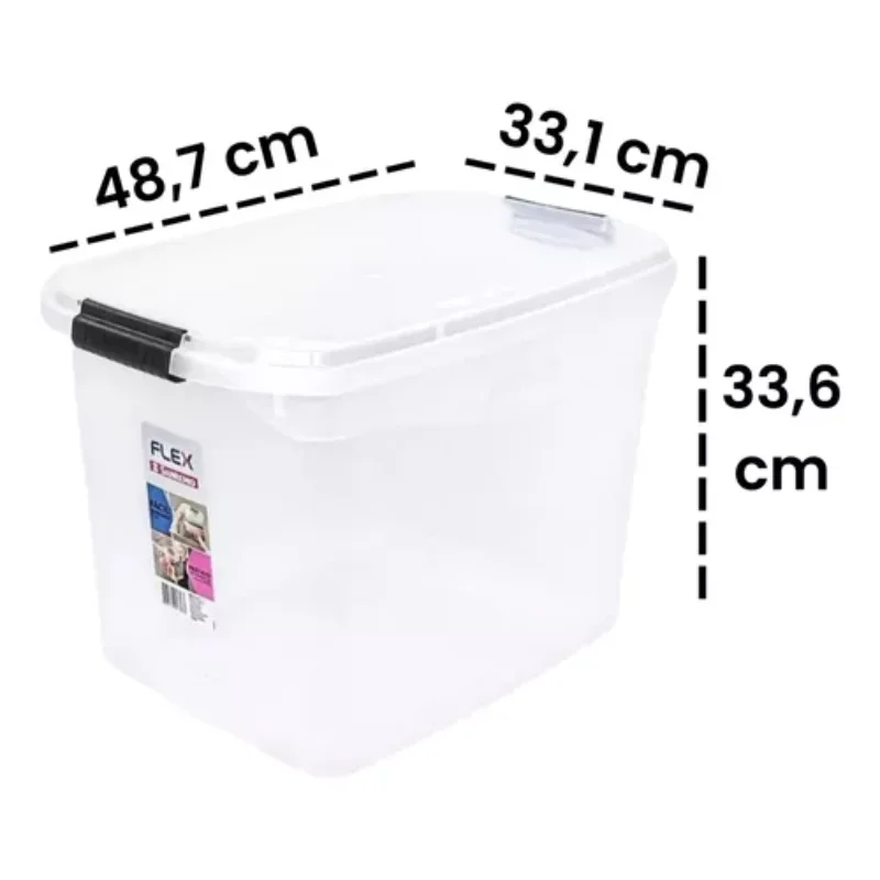 Organizer Box Object 36 Litres  Flex Medium High Organization for  Boxes