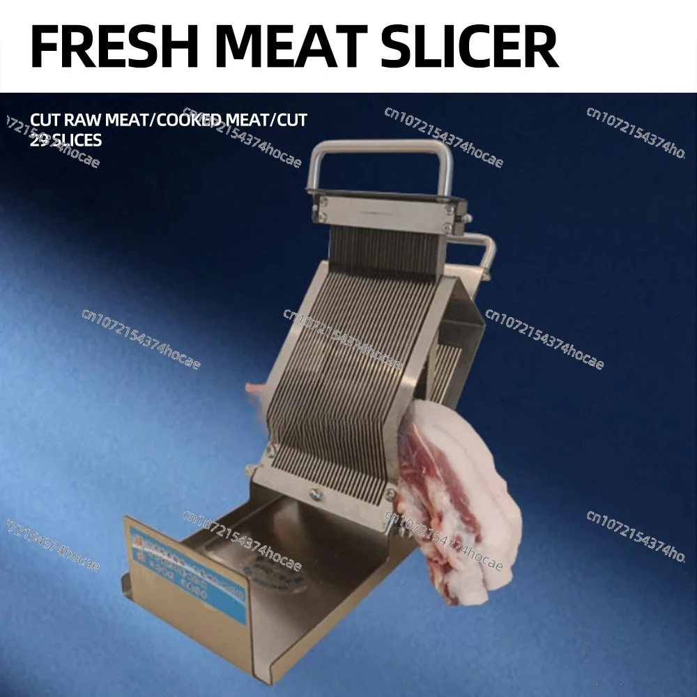 Manual Fresh Meat Slicer Household Stainless Steel Kitchen Cutter Commercial Small Lamb Slicer Küchenmaschinen