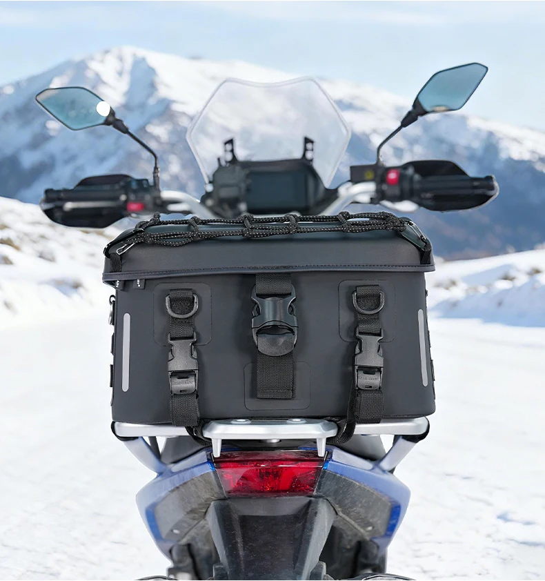 ARMORAIN Motorrad Hartschalen Wasserdichte Hecktasche Rücksitztasche Kameraausrüstung Gepäcktasche Motorrad Touring Kameratasche – Detail 8