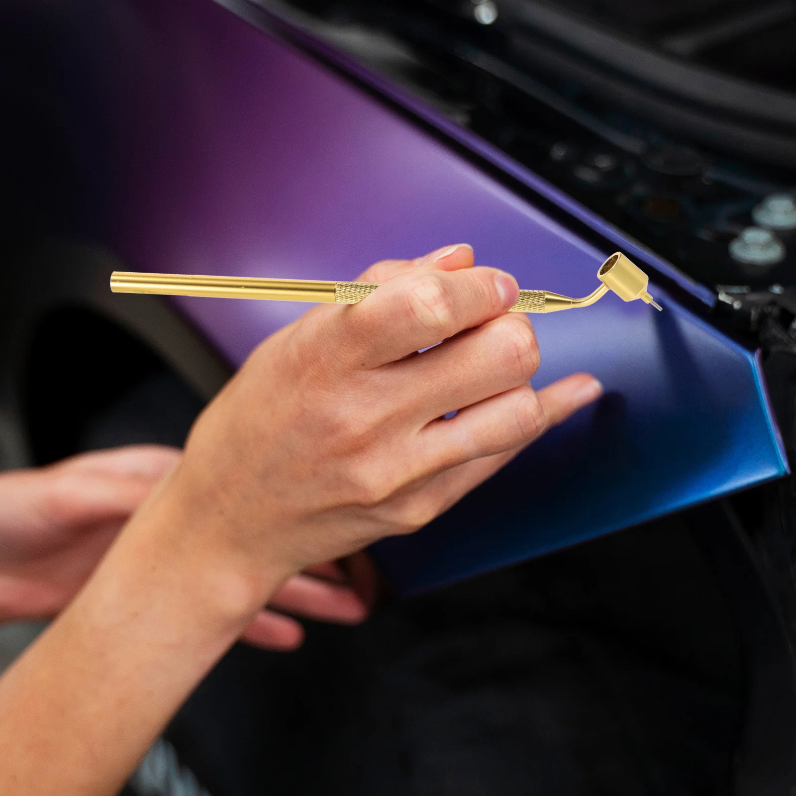 Strumento di riparazione della vernice per auto Penna applicatore di fluido Dettagli Scrittore di fluidi a linee sottili Applicazione precisa per l'imperfezioni superficiale dell'auto