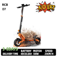RCB D7 Electric Scooter Foldable Adult Urban Commuting 10 Inch Tires E-Scooter 500W Motor 48V 20.8 /27AH EScooter