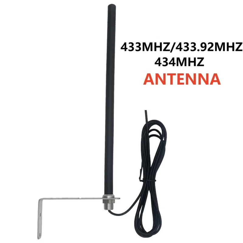 Универсальная кабельная антенна 433 МГц для ворот гаража, усилитель радиосигнала, повторитель, уличная водонепроницаемая антенна управления воротами-Y41A