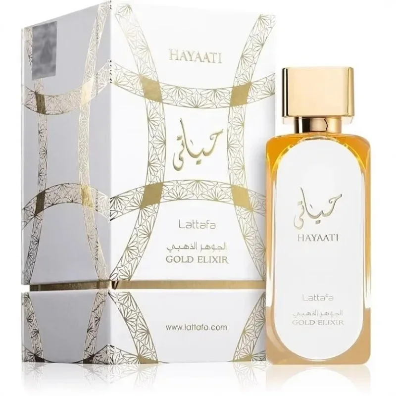 Lattafa Hayaati Perfume-Fresco Frutado Floral & Citrus Fragrância, Aroma Doce de Longa Duração para Mulheres, Perfeito para Uso Diário de Escritório