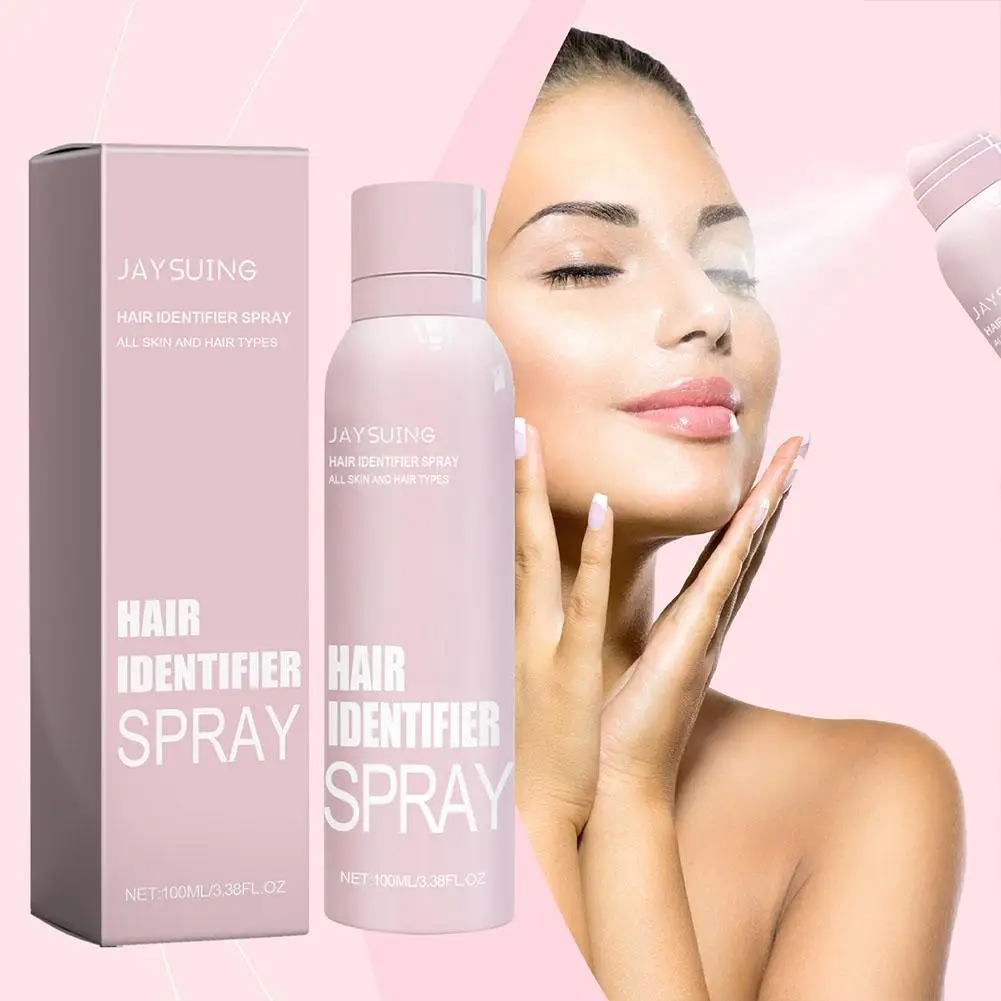 Facial Hair Remover Spray Hair Identifier Scent Mist Facial Dermaplaning Quick Harmless Non-irritating Face Hair Remover Product