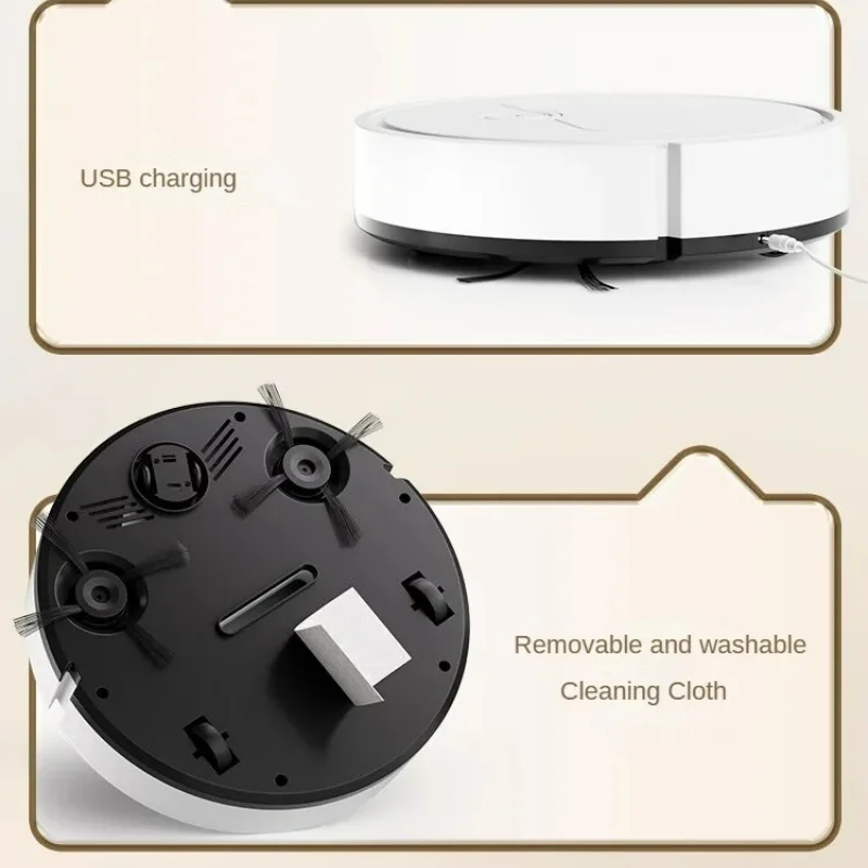 Intelligent Robot Vacuum Cleaner Strong Suction Large Capacity Three-in-one Can Sweep and Drag The Whole House Clean Smart Home