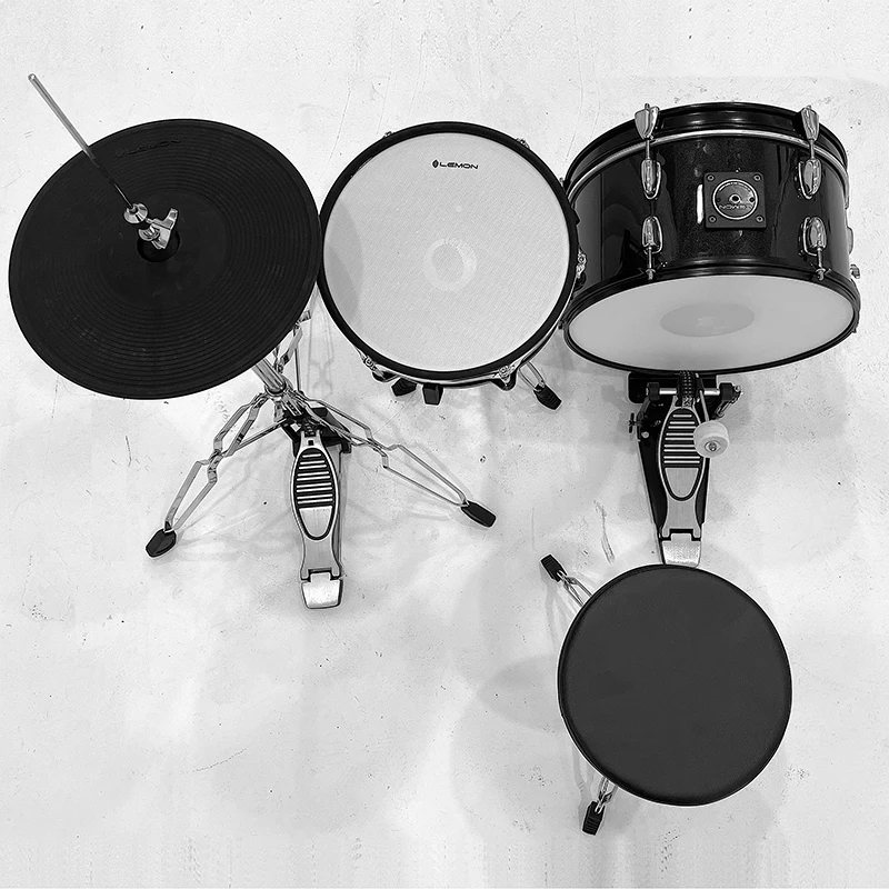 Lemon Cocktail Kit Drum Pad Drum Cymbal for Electronic Drum Set